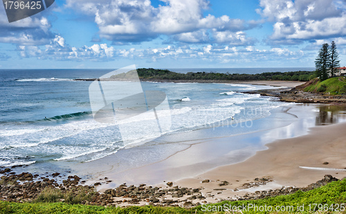 Image of beach at yamba