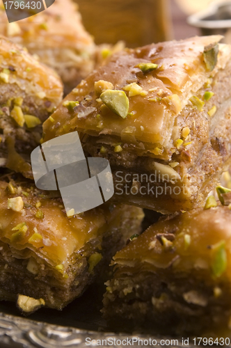 Image of Baklava - traditional middle east sweet desert