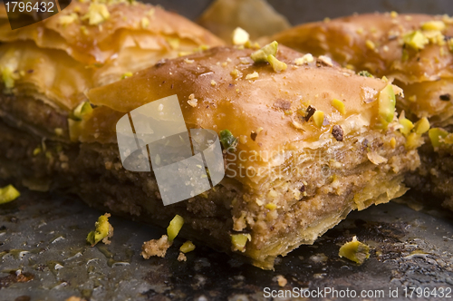 Image of Baklava - traditional middle east sweet desert