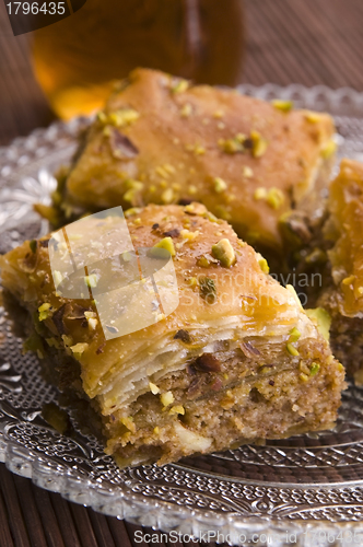 Image of Baklava - traditional middle east sweet desert