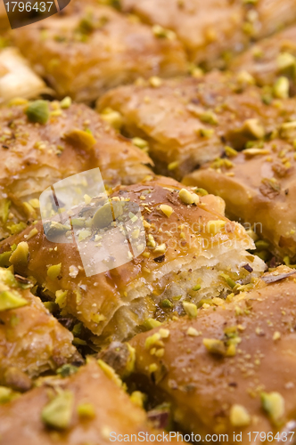 Image of Baklava - traditional middle east sweet desert