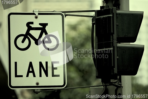 Image of Bicycle Sign