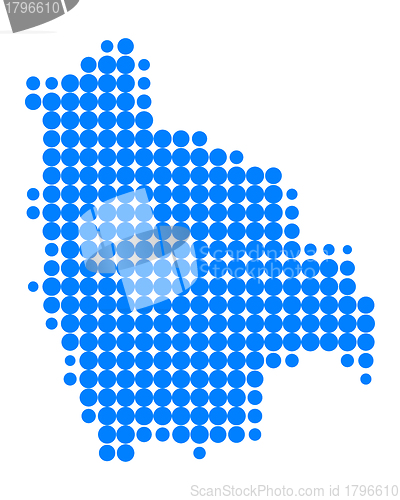Image of Map of Bolivia