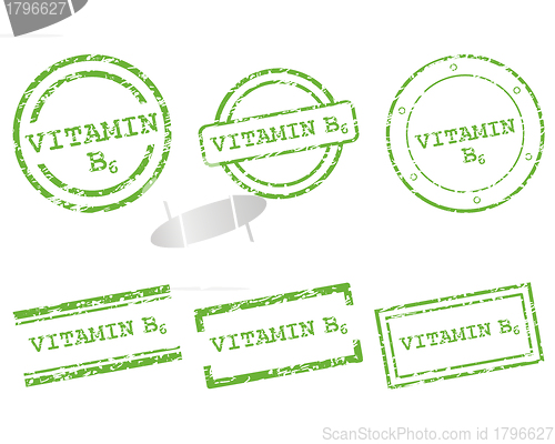 Image of Vitamin B6 stamps