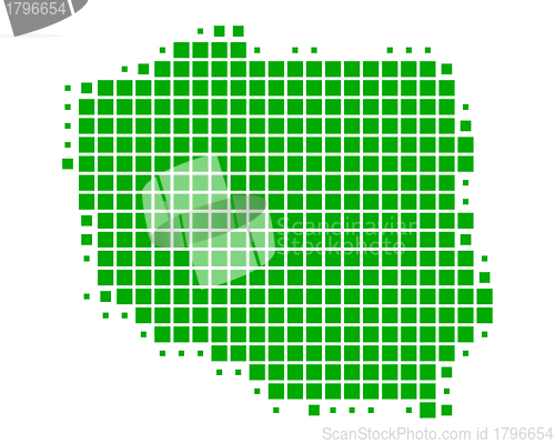 Image of Map of Poland