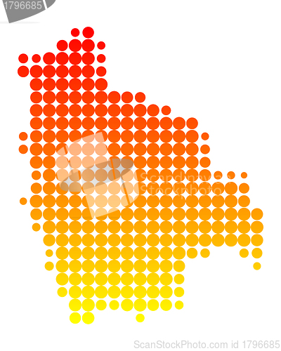 Image of Map of Bolivia