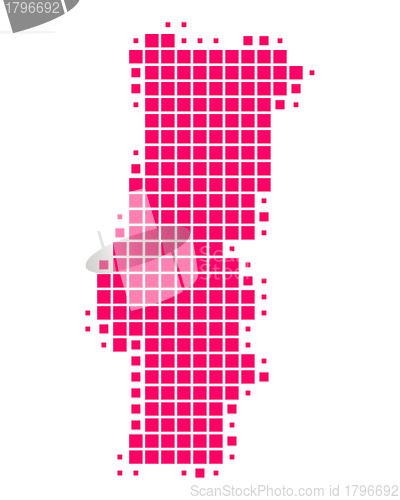 Image of Map of Portugal
