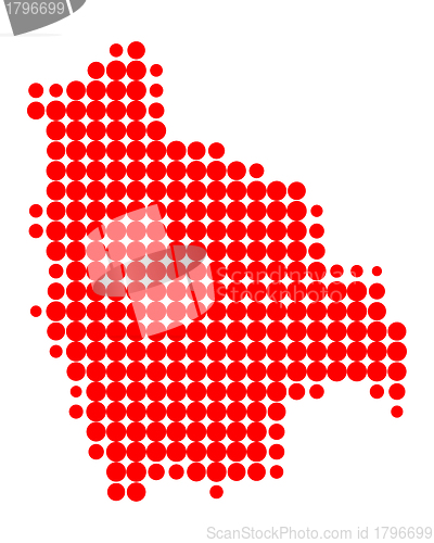 Image of Map of Bolivia