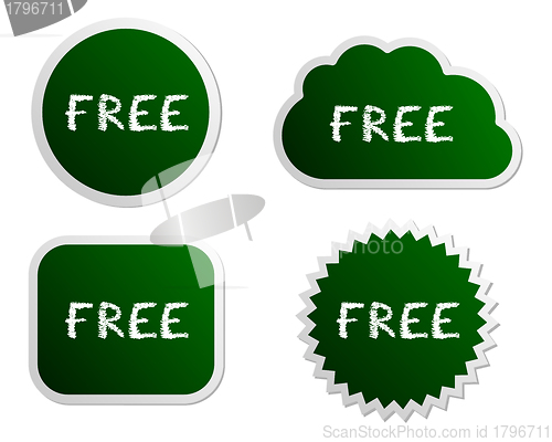 Image of Free buttons