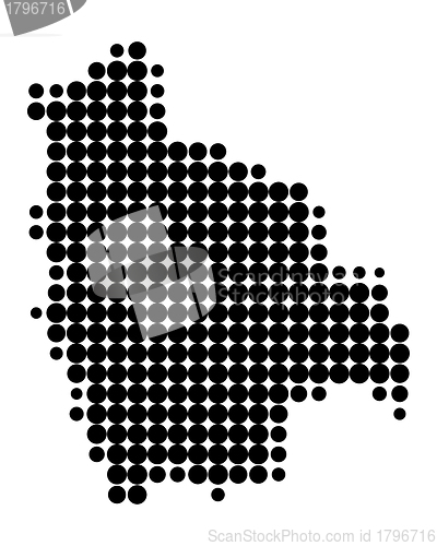 Image of Map of Bolivia