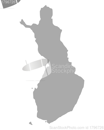 Image of Map of Finland