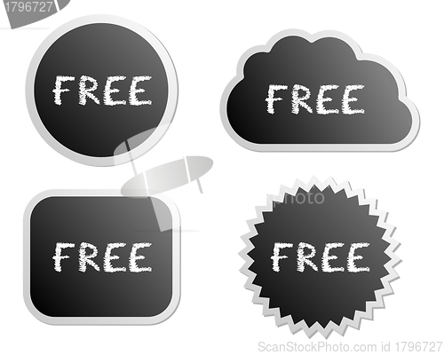 Image of Free buttons