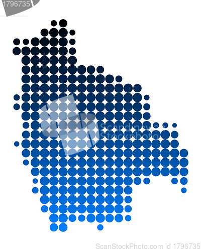 Image of Map of Bolivia