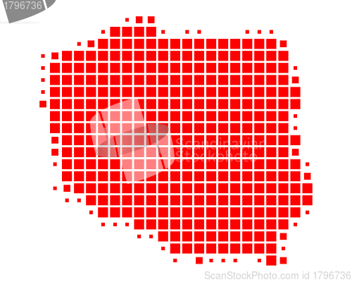 Image of Map of Poland