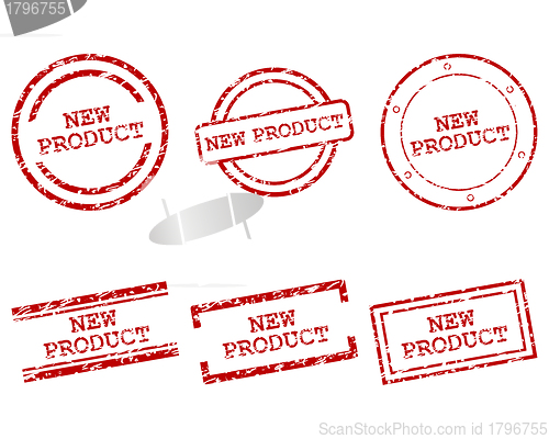Image of New product stamps