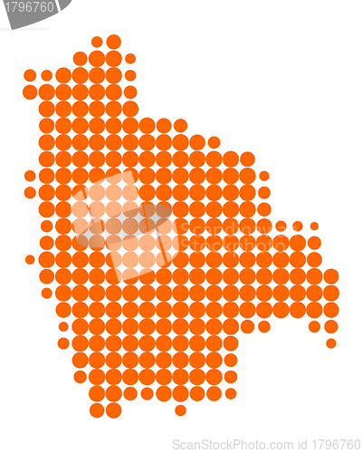 Image of Map of Bolivia