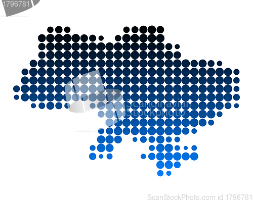 Image of Map of Ukraine