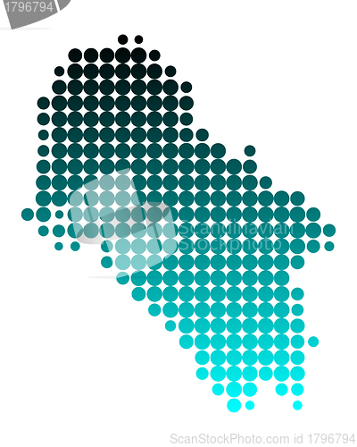 Image of Map of Ios