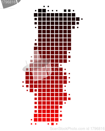 Image of Map of Portugal