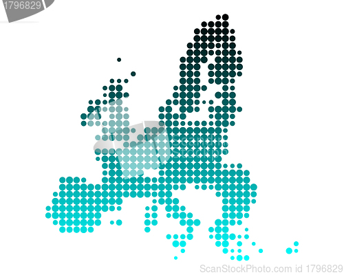 Image of Map of European Union