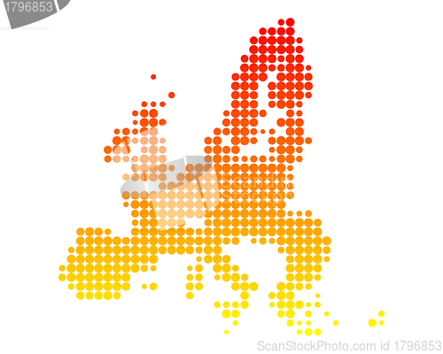 Image of Map of European Union