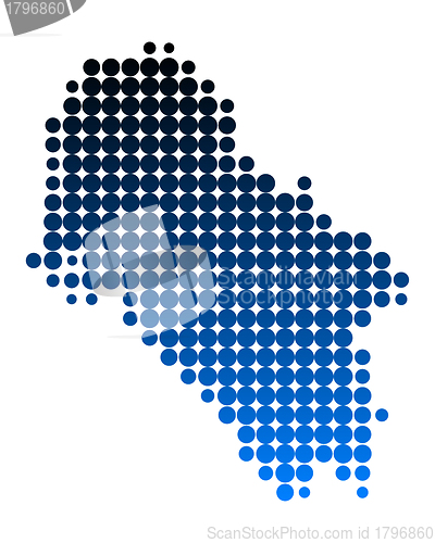 Image of Map of Ios