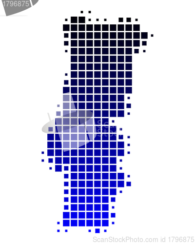 Image of Map of Portugal