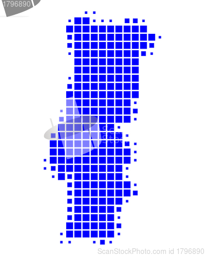Image of Map of Portugal