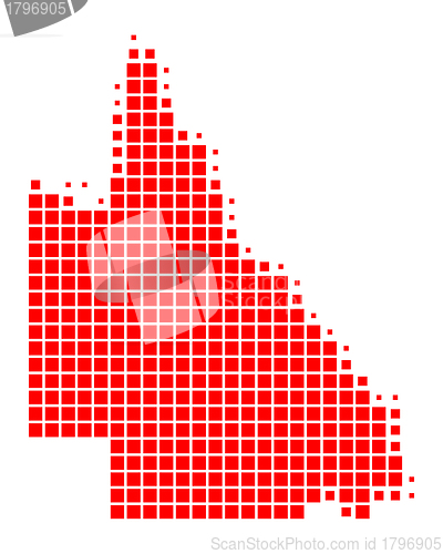 Image of Map of Queensland