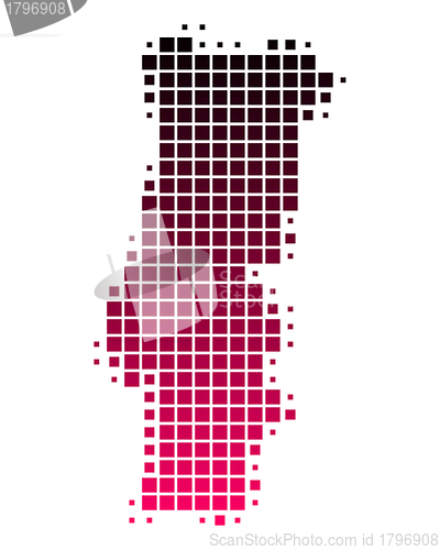 Image of Map of Portugal