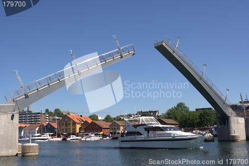 Image of The Kaldnes Bridge in Tønsberg