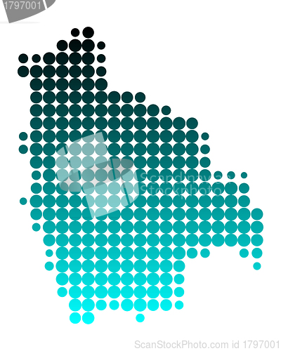 Image of Map of Bolivia