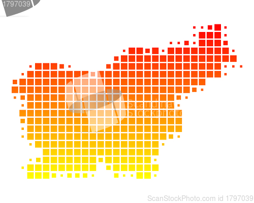 Image of Map of Slovenia