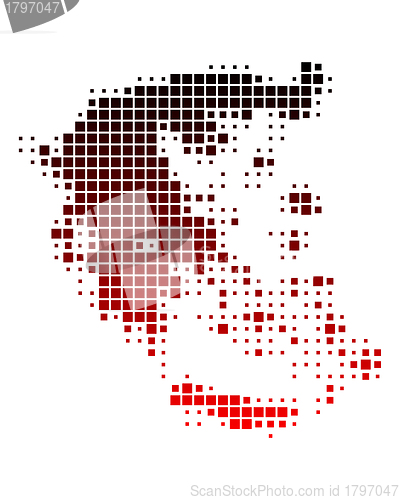 Image of Map of Greece