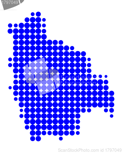 Image of Map of Bolivia