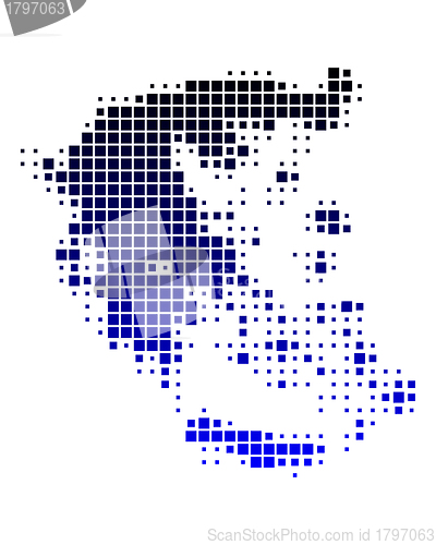 Image of Map of Greece