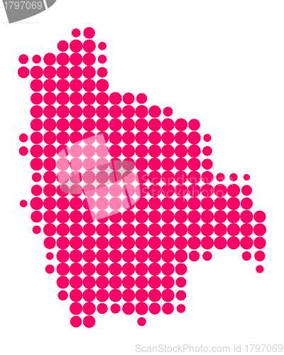 Image of Map of Bolivia