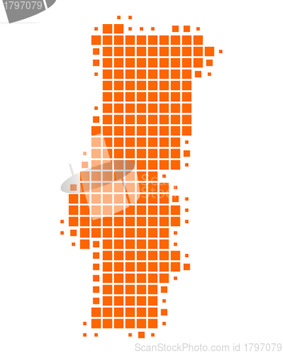 Image of Map of Portugal