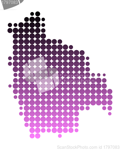 Image of Map of Bolivia