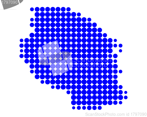 Image of Map of Tanzania