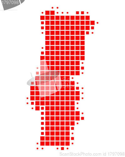 Image of Map of Portugal