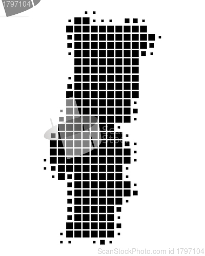 Image of Map of Portugal