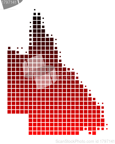 Image of Map of Queensland