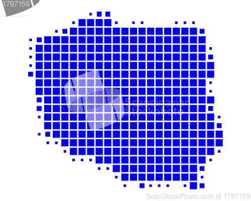 Image of Map of Poland
