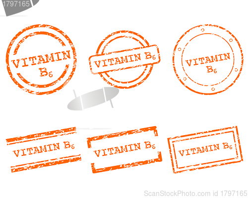 Image of Vitamin B6 stamps
