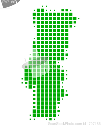 Image of Map of Portugal