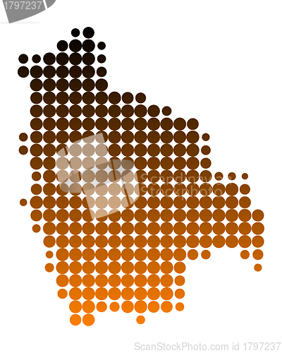Image of Map of Bolivia