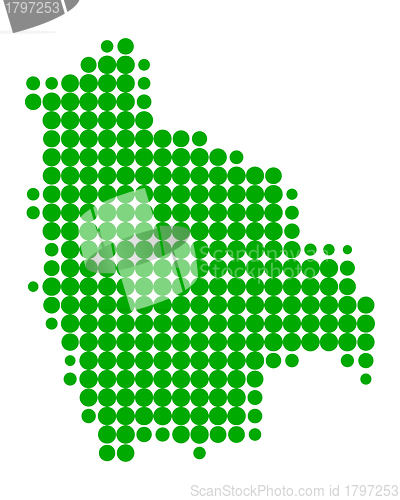 Image of Map of Bolivia