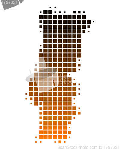 Image of Map of Portugal