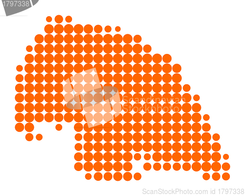 Image of Map of Fehmarn